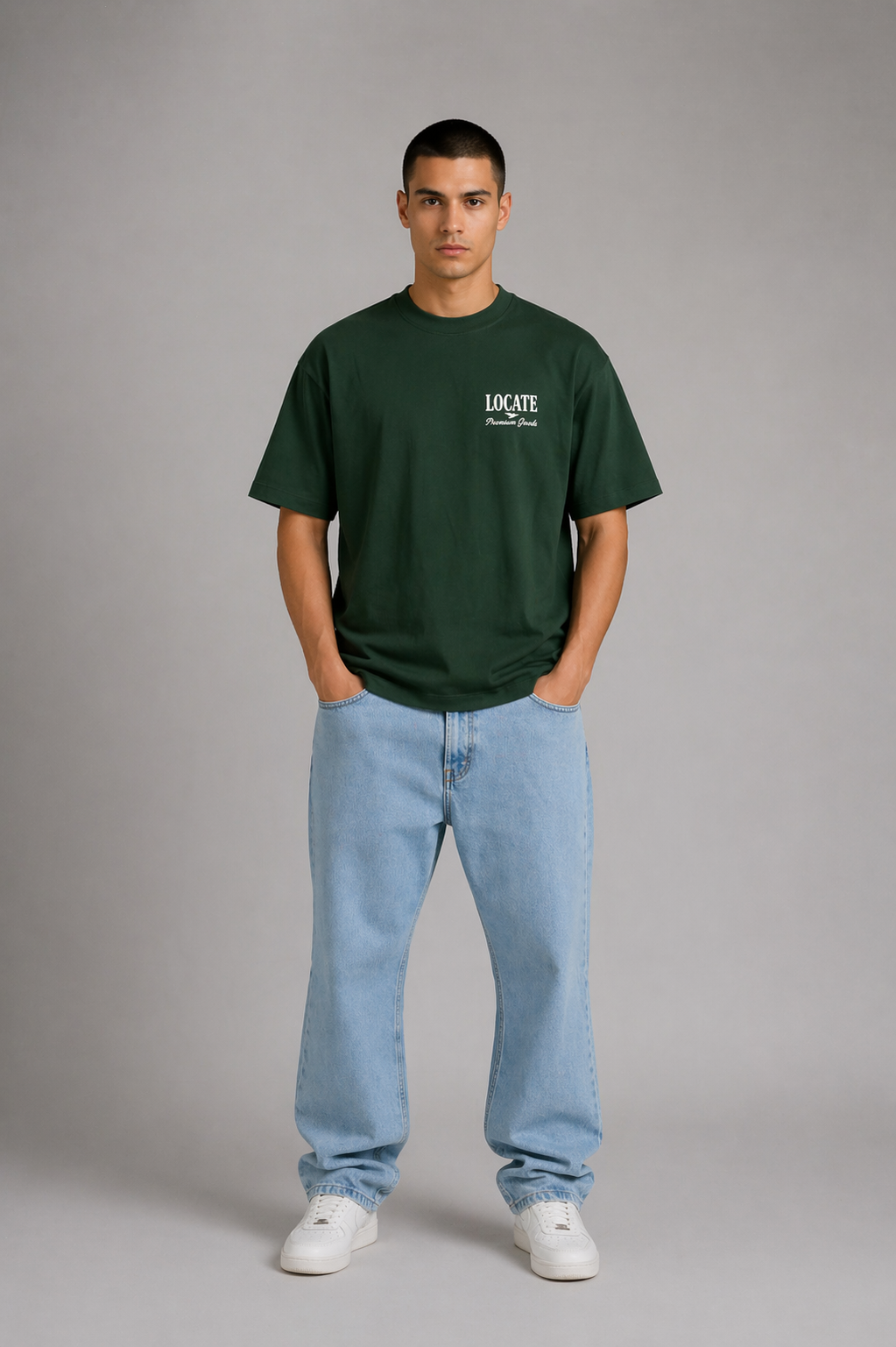 Matchbox Tee Dark Green