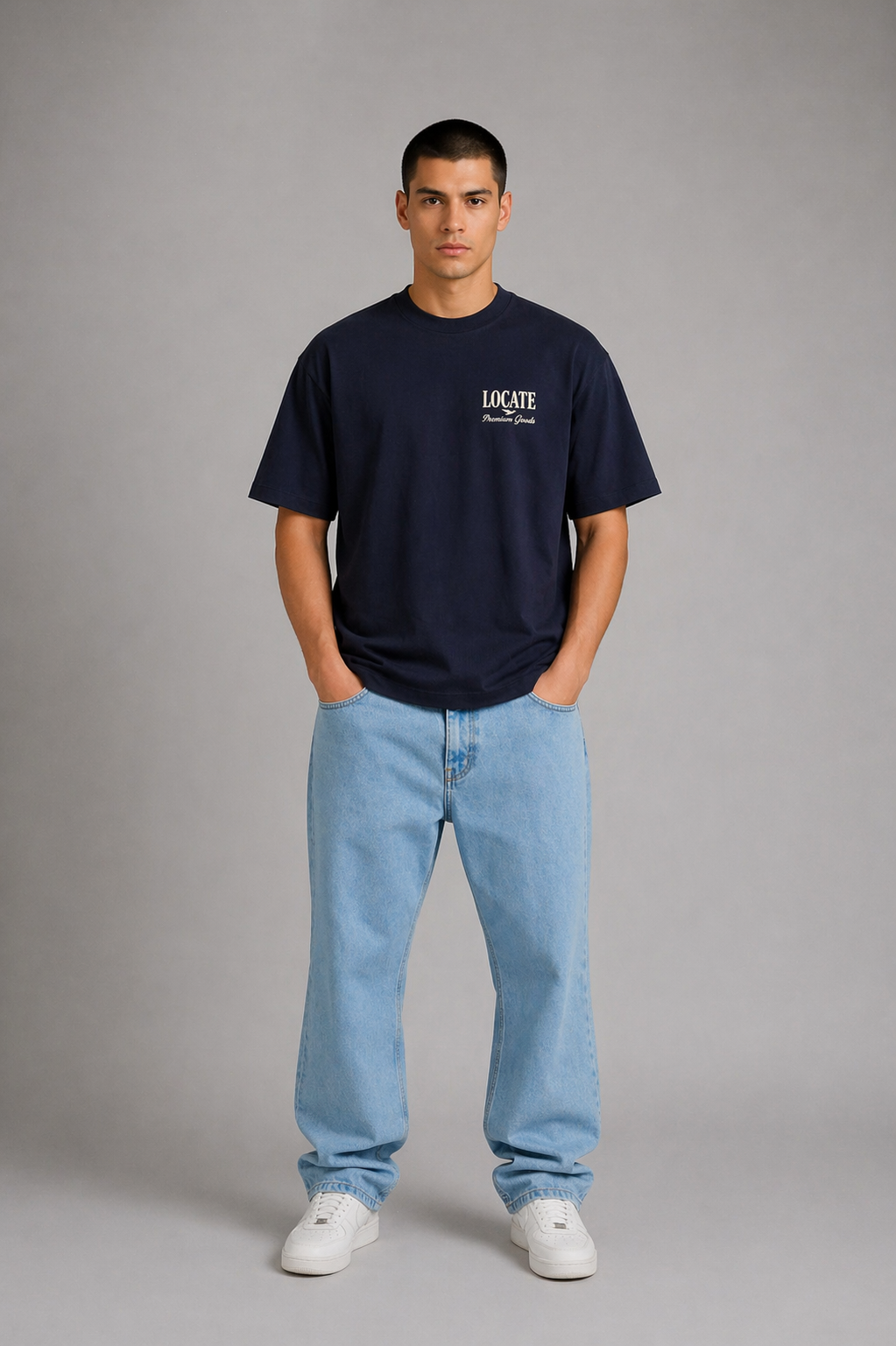 Matchbox Tee Navy Blue