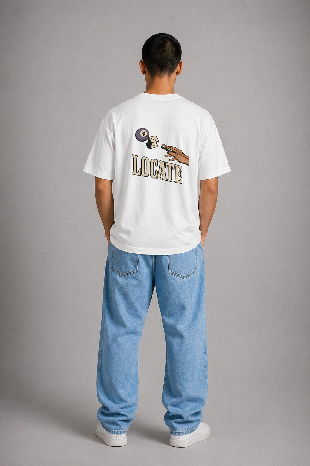 Roll The Dice Tee White