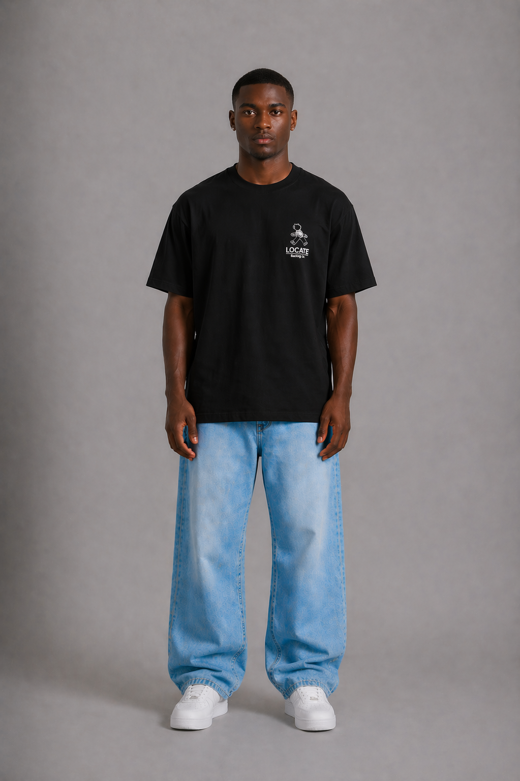 Backing Co. Tee Black