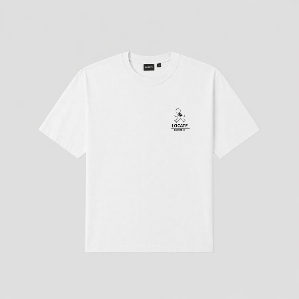 Backing Co. Tee White