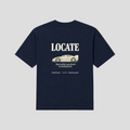 Eyes Ahead Tee Navy Blue