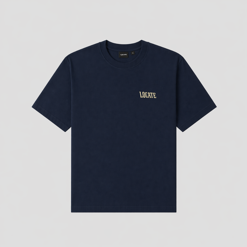 Roll The Dice Tee Navy Blue