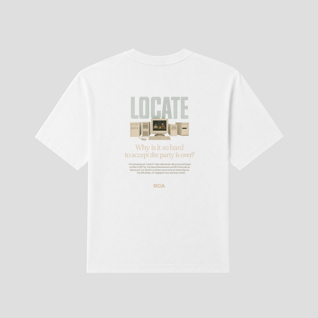 Party’s Over Tee White