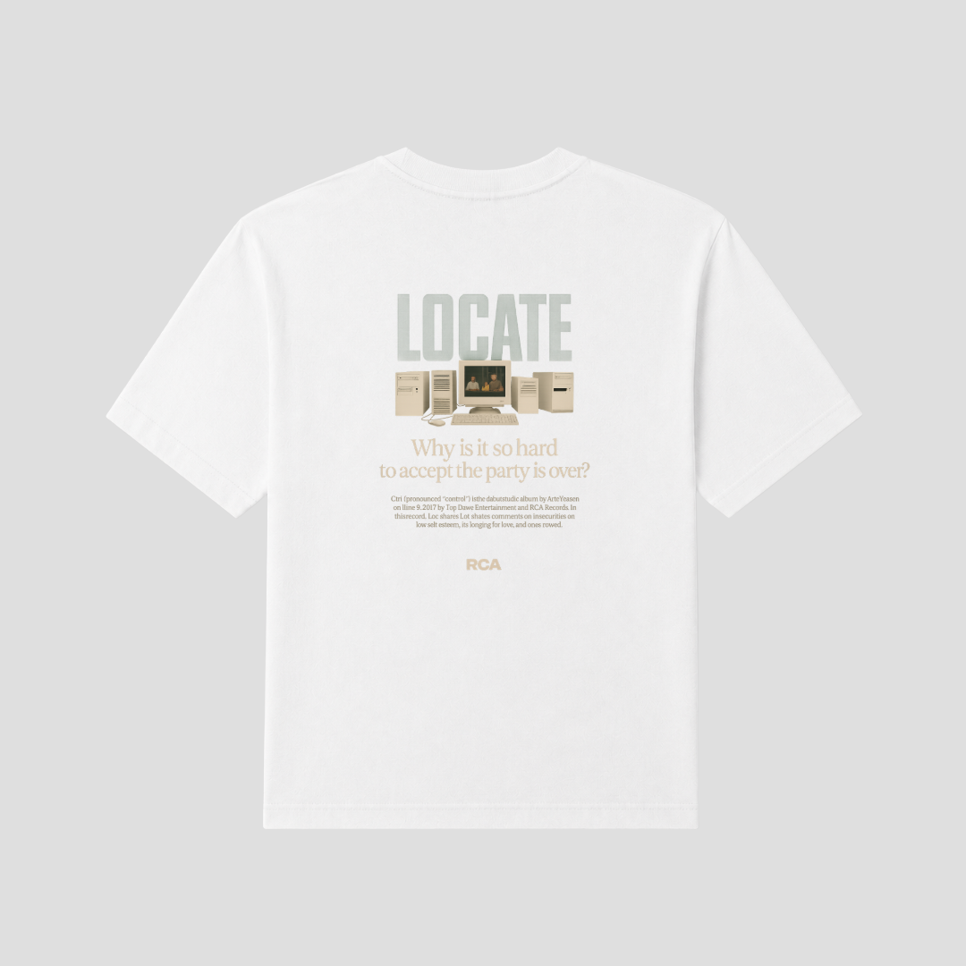 Party’s Over Tee White