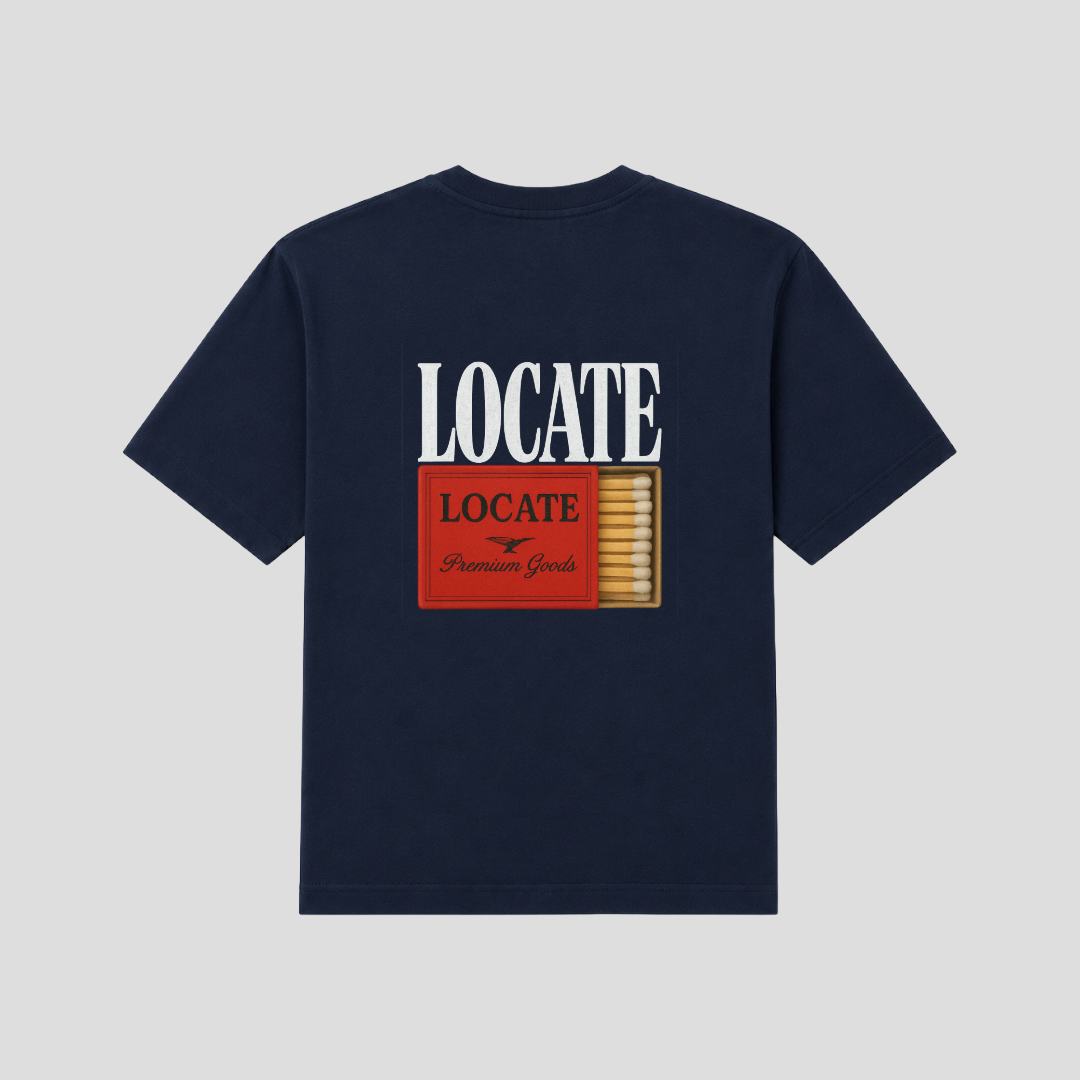 Matchbox Tee Navy Blue