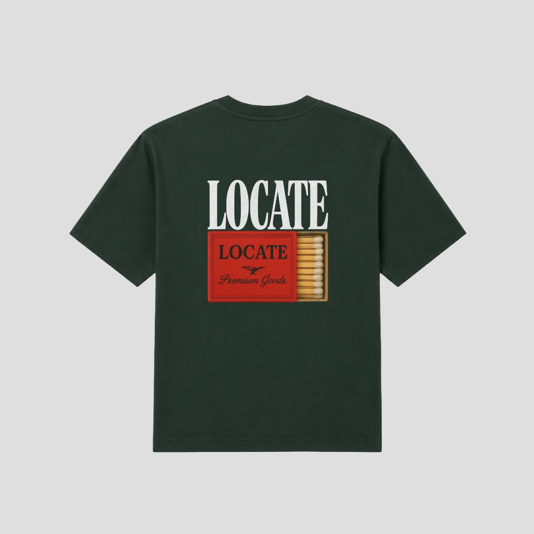 Matchbox Tee Dark Green