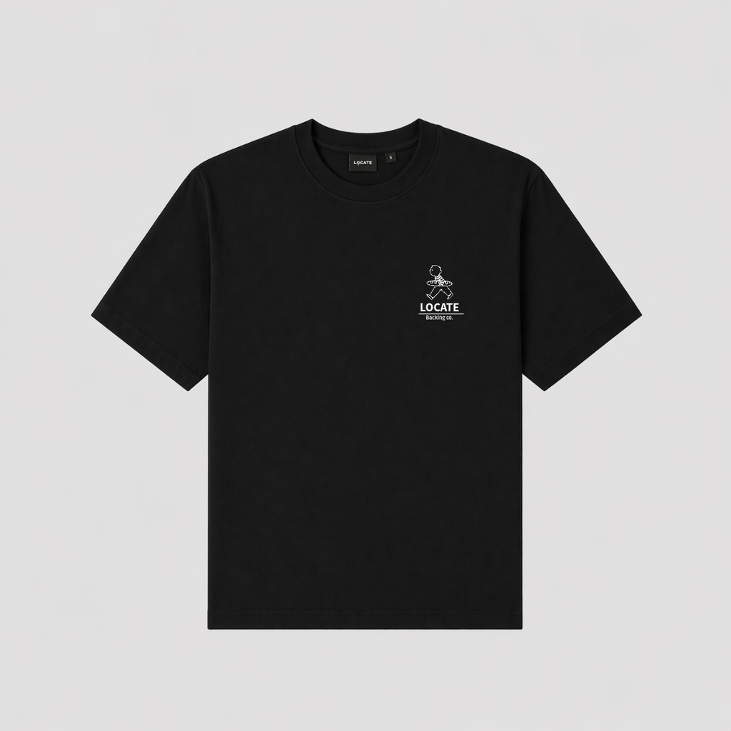 Backing Co. Tee Black