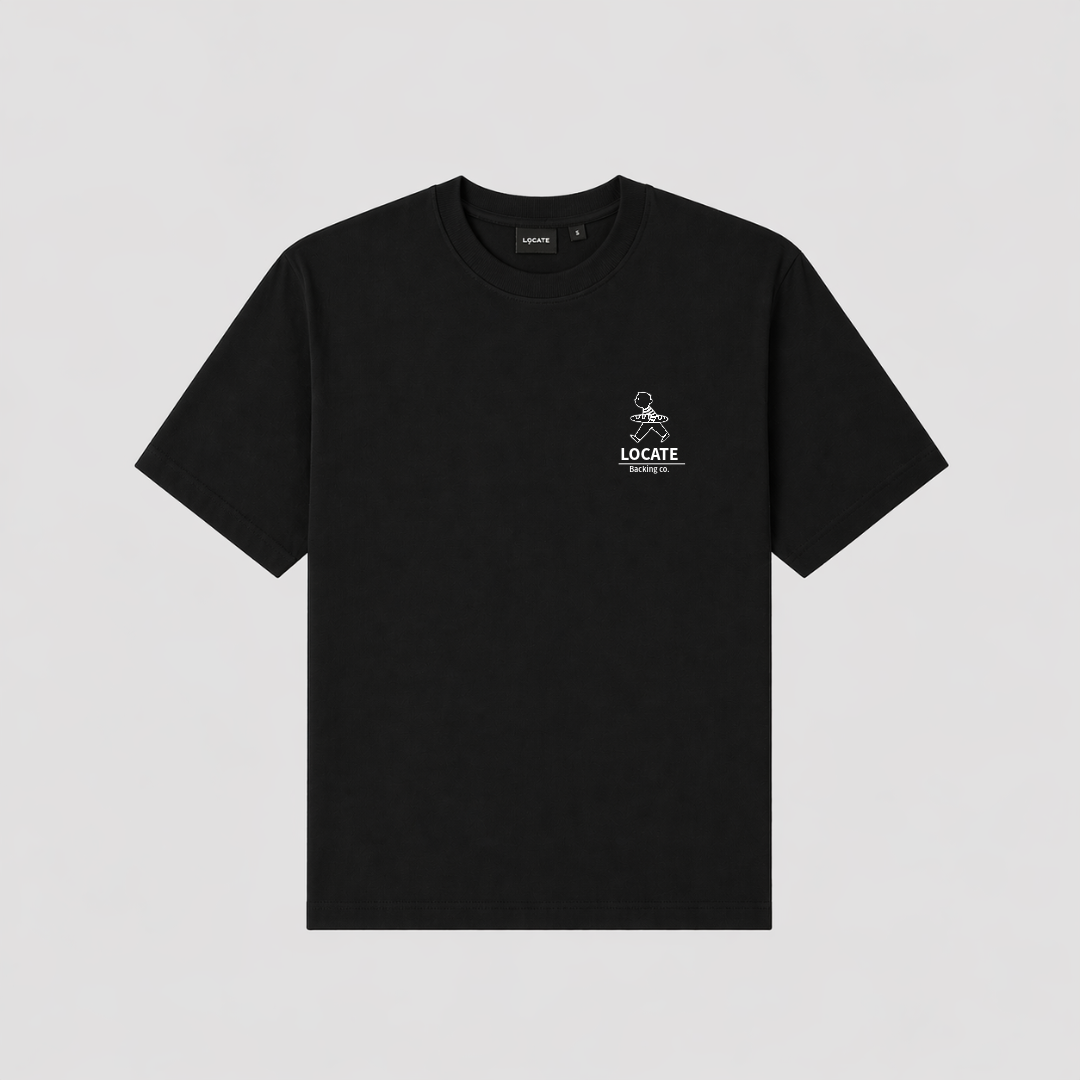 Backing Co. Tee Black