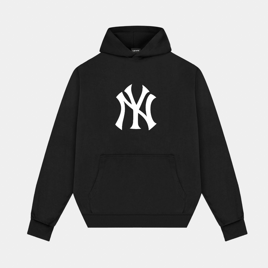 New York Hoodie Black