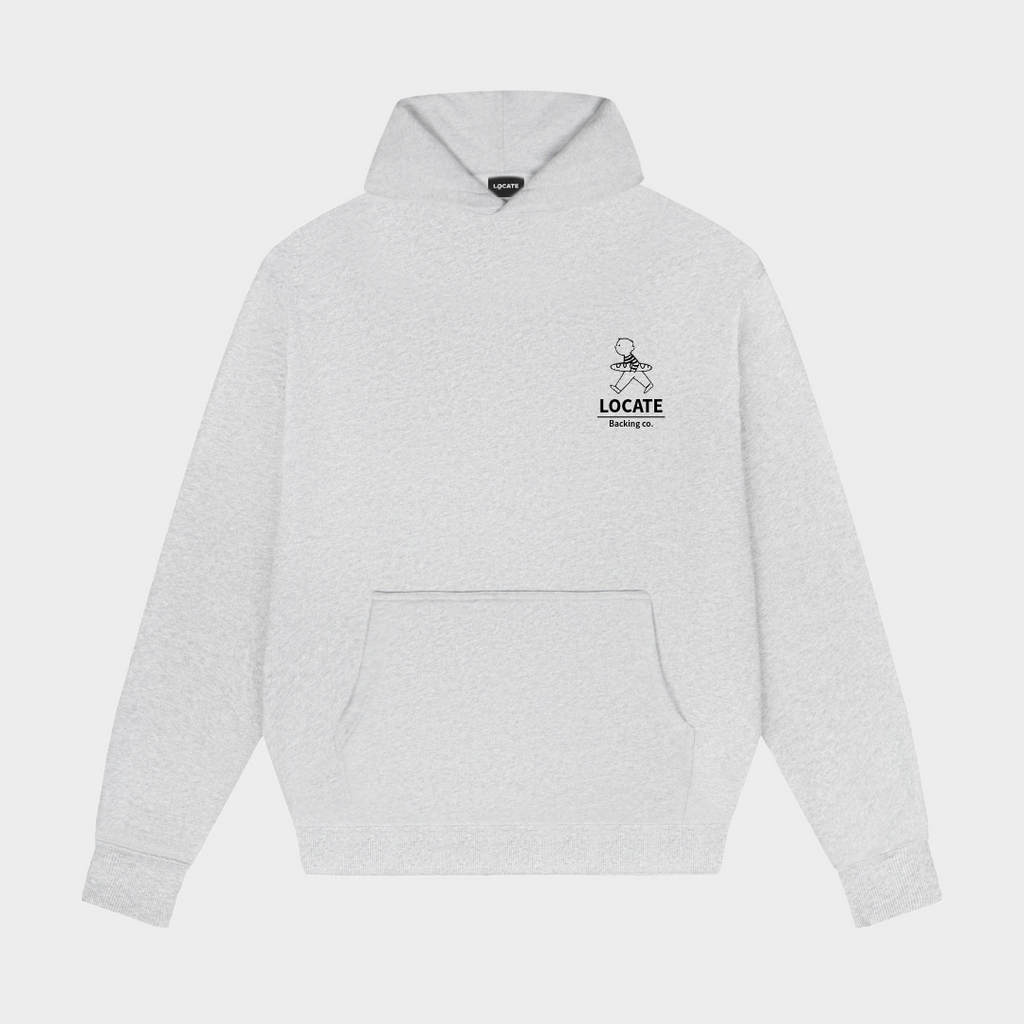 Backing Co. Hoodie Light Grey